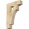 Ekena Millwork Westlake Block Rough Sawn Bracket, Douglas Fir, 6"W x 26"D x 38"H BKT06X26X38WTL05RDF - alternate 1